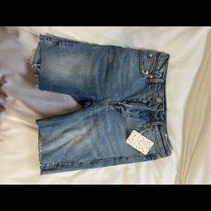 cutoff Free People jean shorts ✨